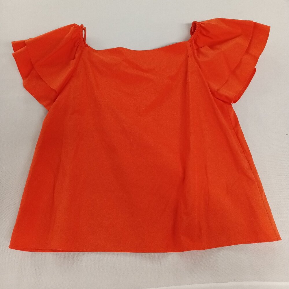 Women's Alice+Olivia Orange Top Size S/P